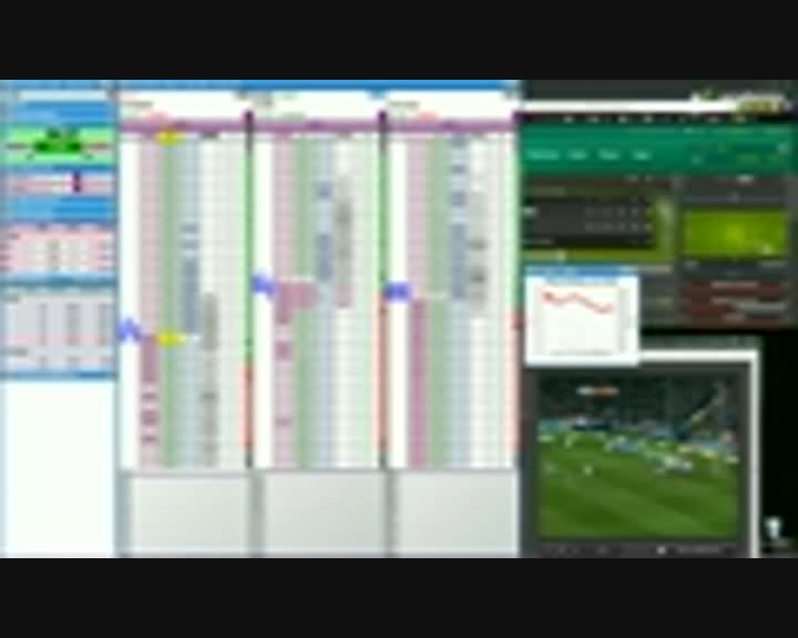 Trading Live em futebol - vídeos comentados de Mr23 - Ep02 Atlético vs Sevilha